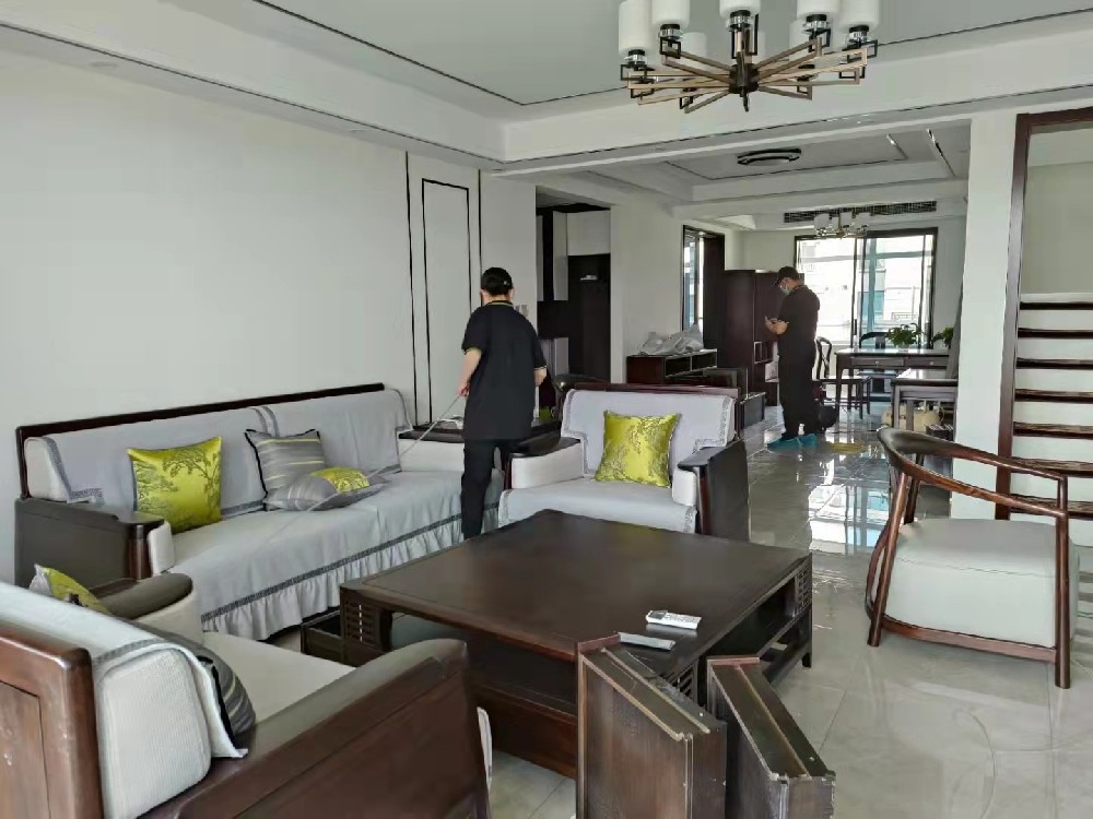 临沂除甲醛-致远海上传奇甲醛治理现场