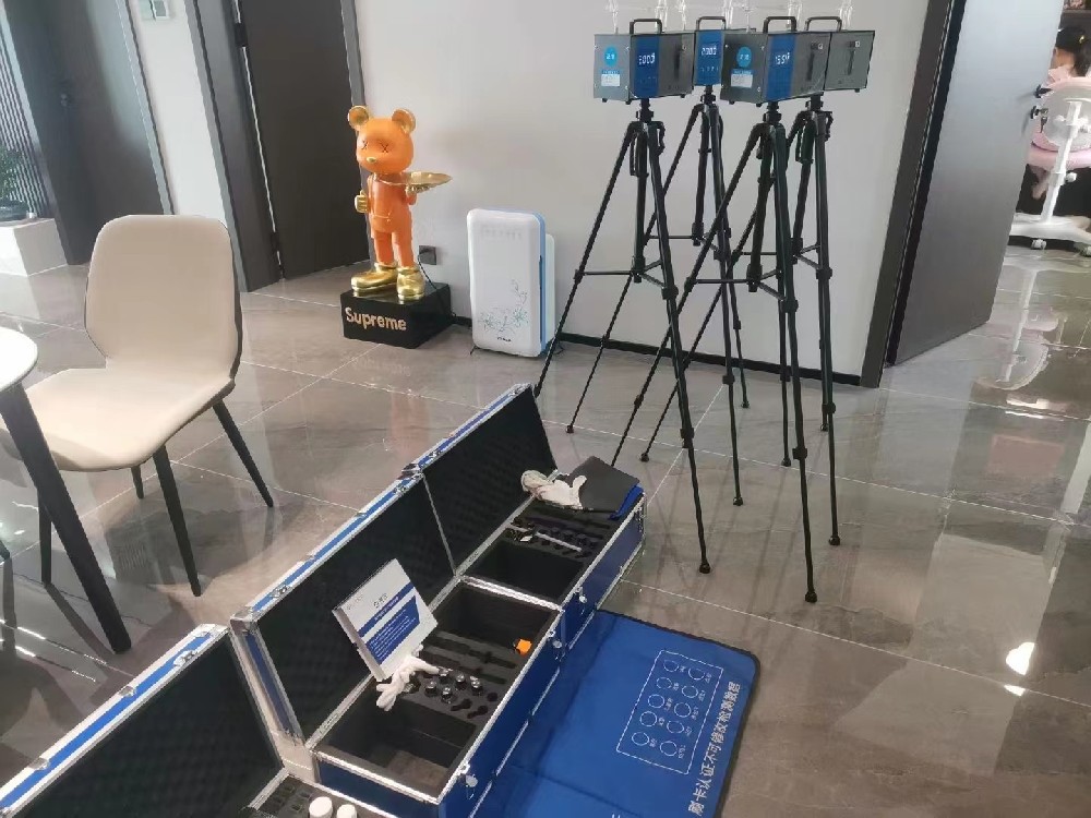 临沭除甲醛-利城首府-甲醛检测治理现场