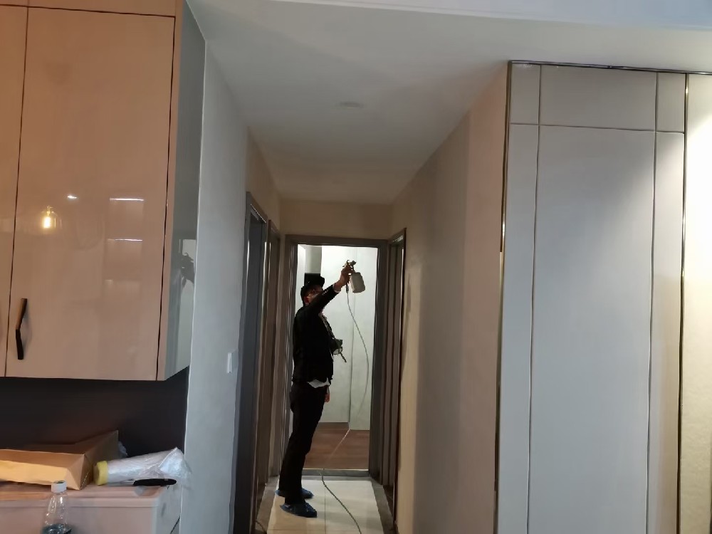 沂水除甲醛-华信国际-沂水甲醛检测治理现场